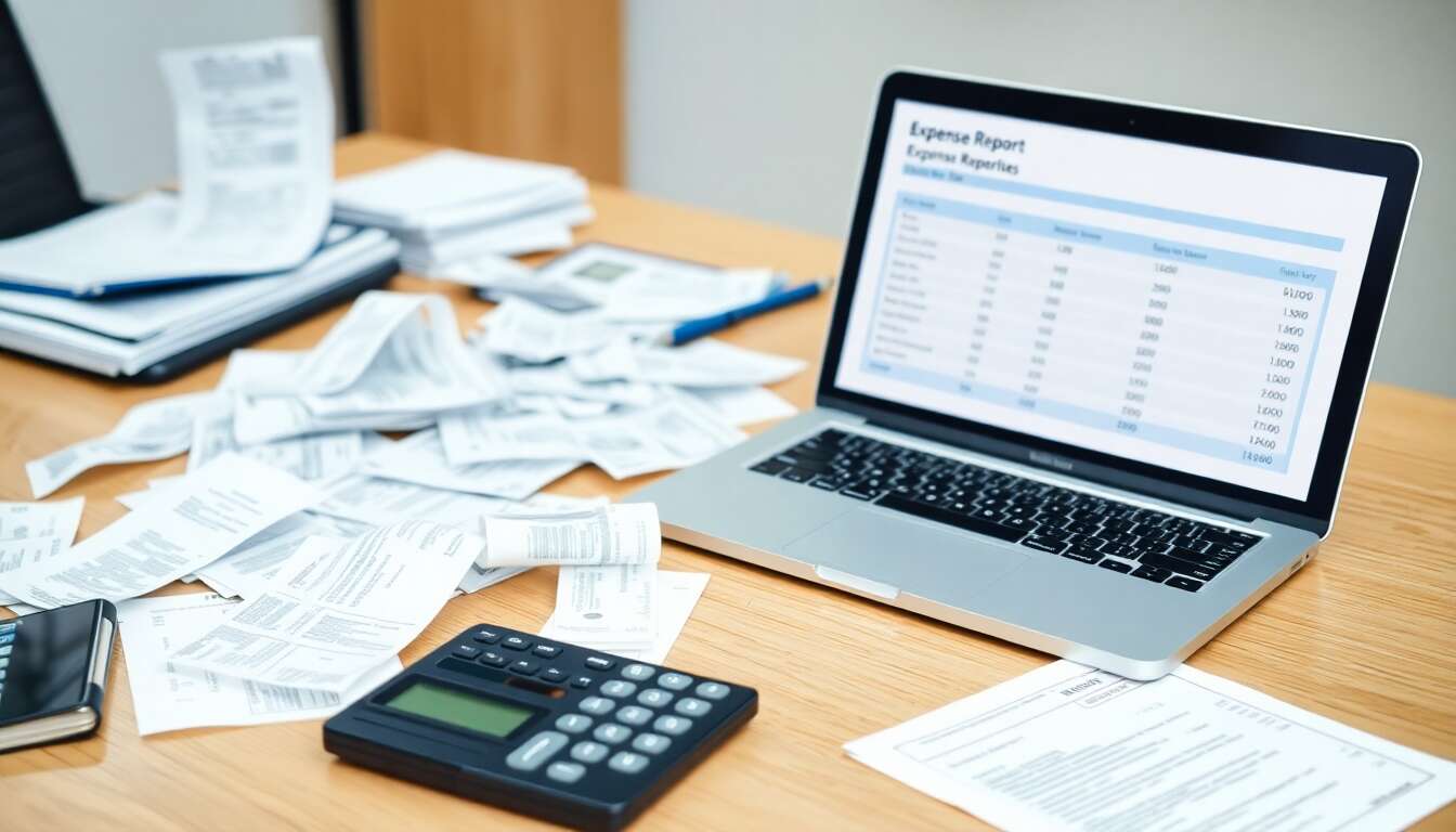 Erreurs à éviter dans les notes de frais