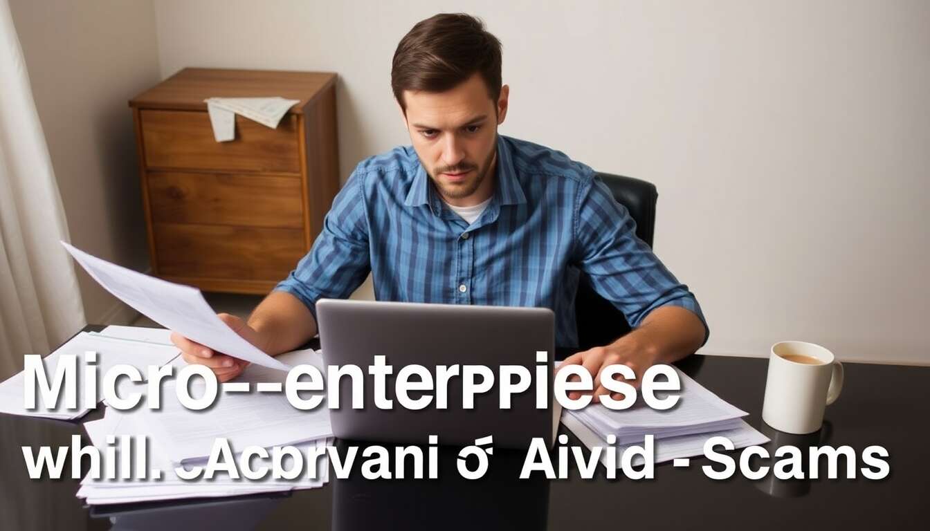 Identifier les arnaques courantes lors de la création d'une micro-entreprise
