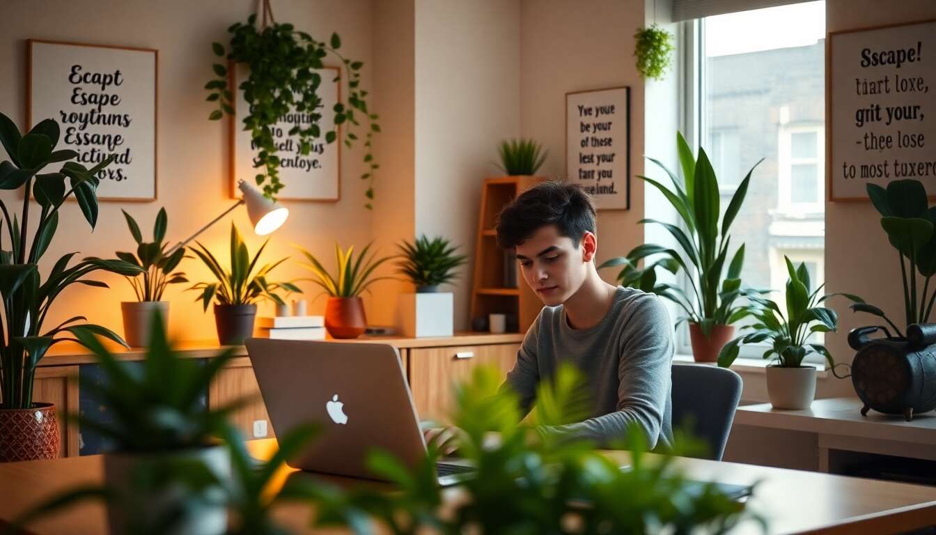 Le désir d'échapper à la routine