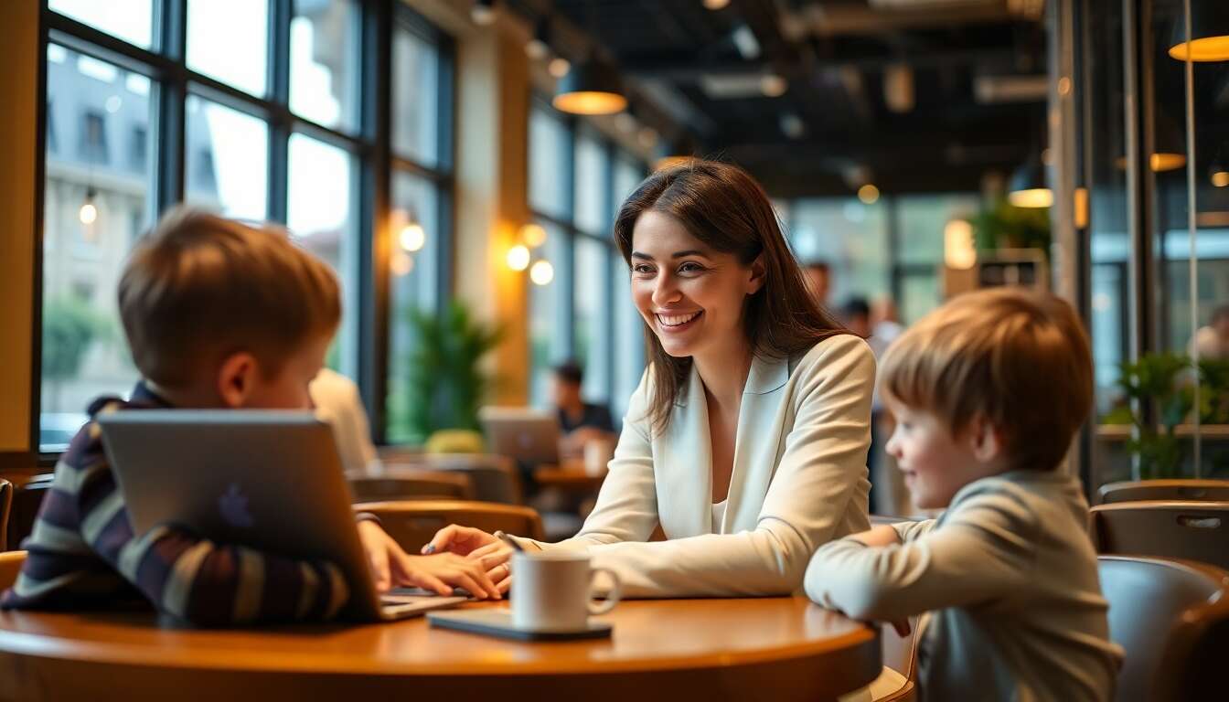 Les avantages d'être une mompreneur
