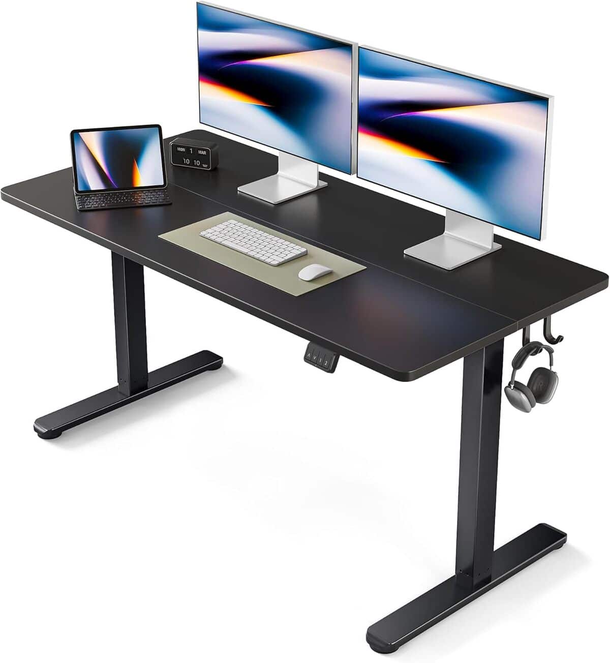 Test : bureau assis-debout électrique Fezibo, ergonomie au rendez-vous