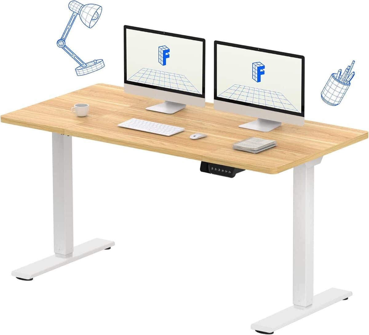 Test : bureau assis debout FLEXISPOT 140 x 70 cm