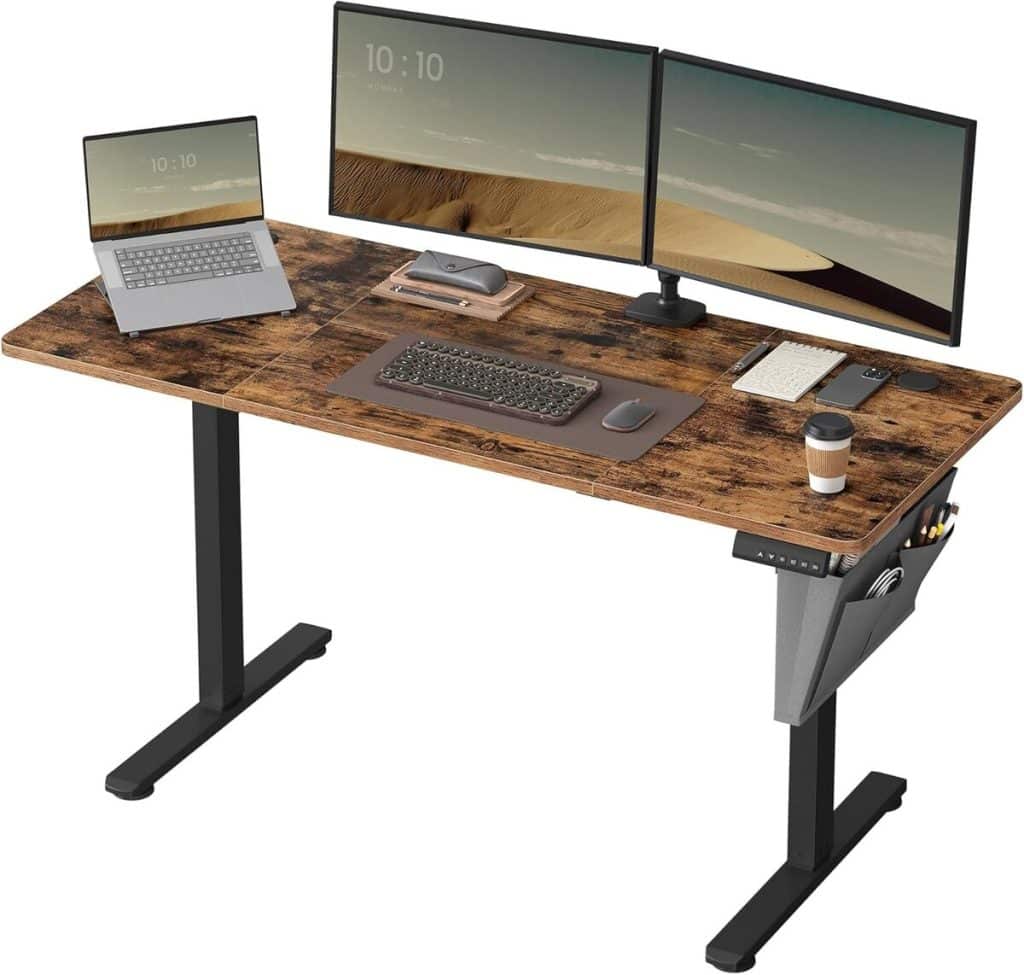 Test : bureau électrique assis-debout SONGMICS LSD134K01