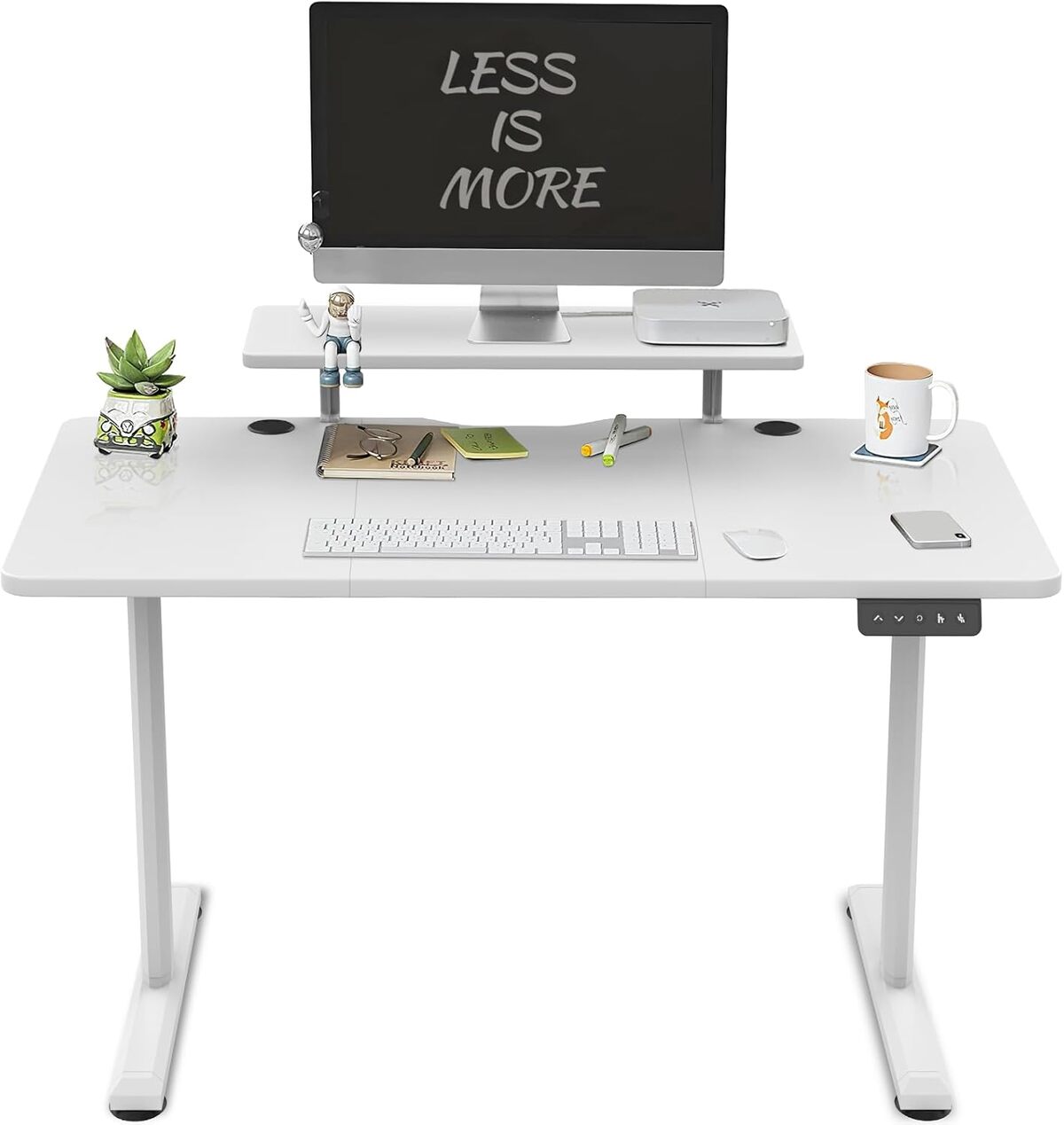 Test du bureau assis debout électrique Triumphkey 120 cm : parfait pour travail et jeux
