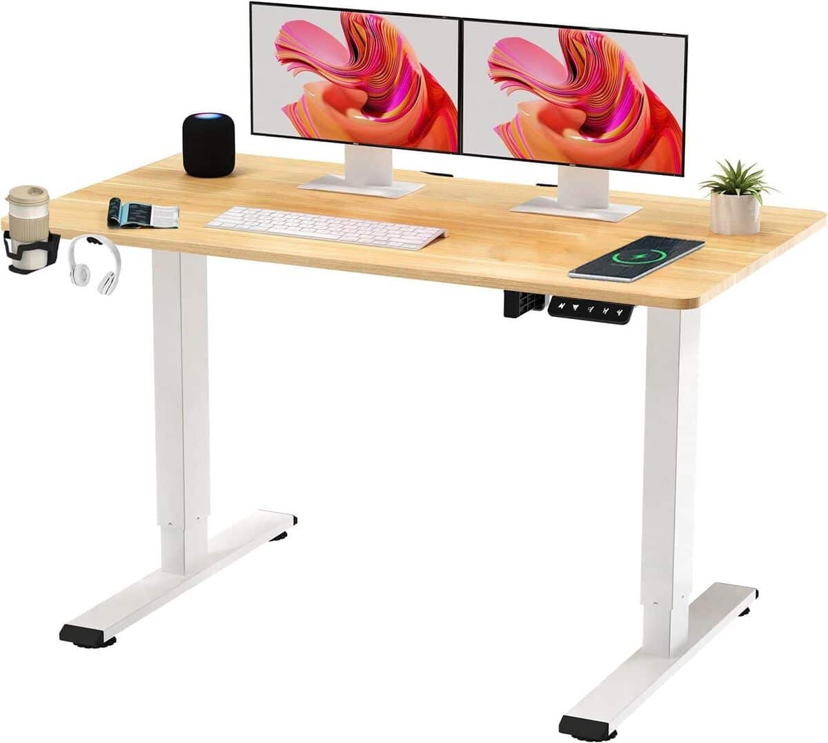 Test du bureau électrique assis-debout Sanodesk : performance et confort au rendez-vous