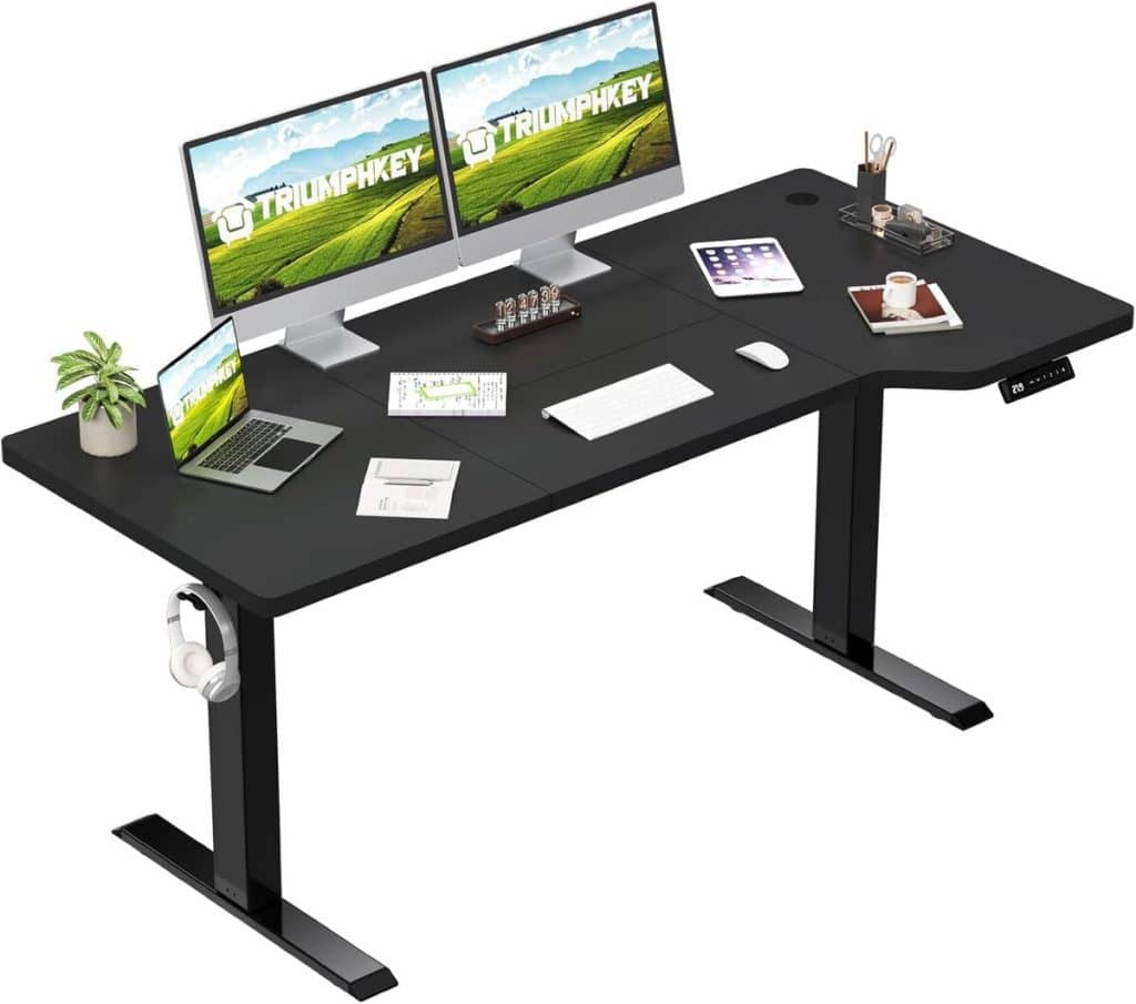 Test du bureau électrique Triumphkey : un allié pour travail et jeux