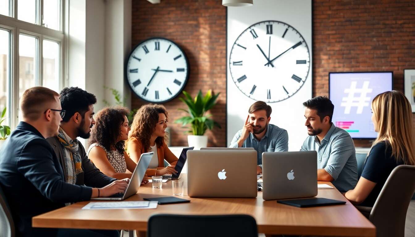 L'importance des hashtags et du timing