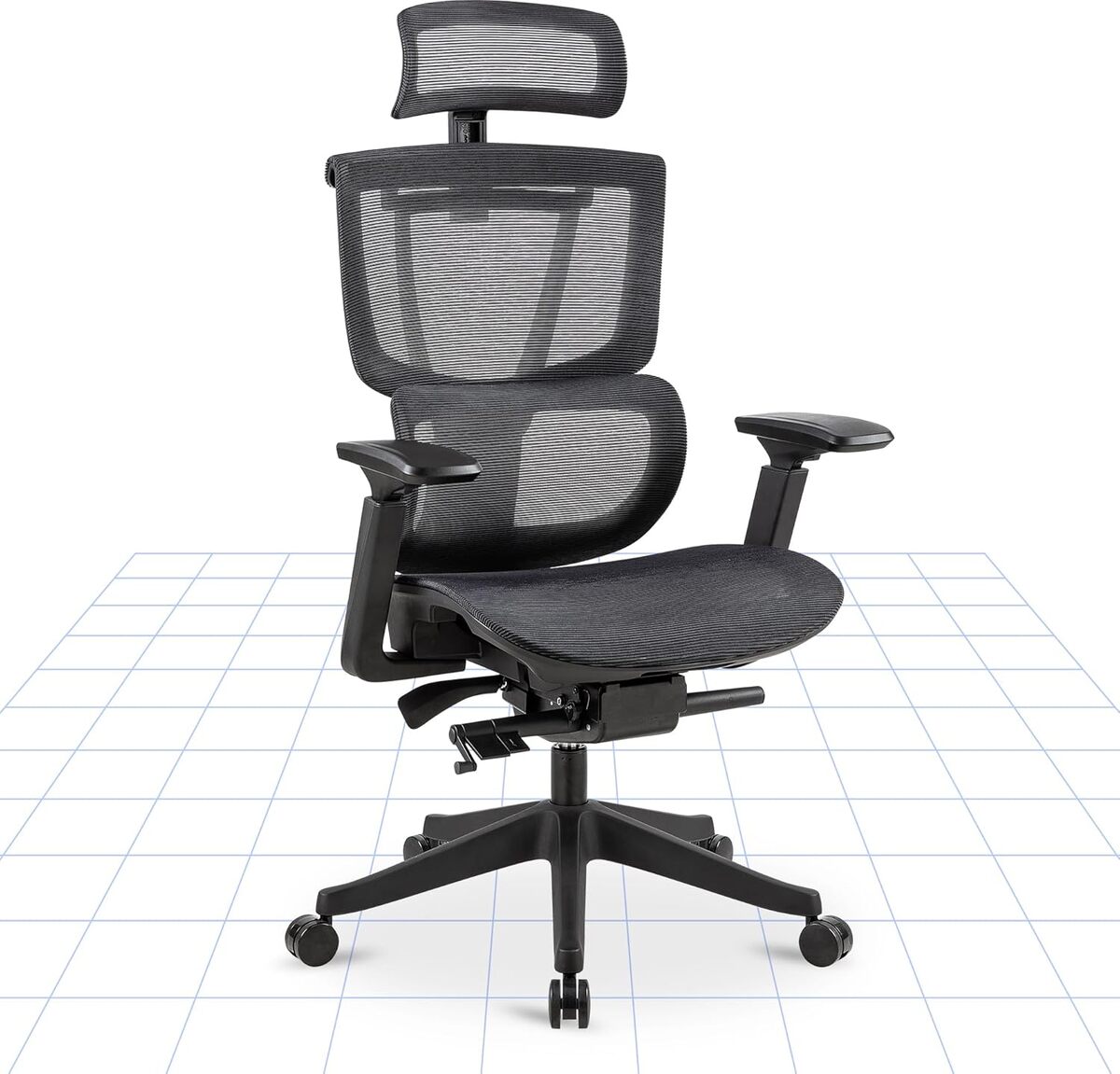 Test de la chaise ergonomique Flexispot avec support lombaire et accoudoirs 4D