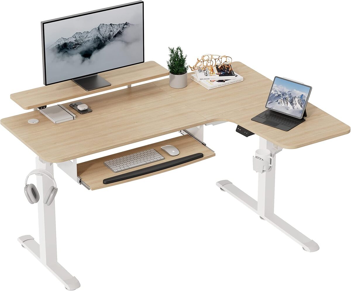 Test : bureau ergonomique EUREKA ERGONOMIC réglable en hauteur 152 × 110 cm