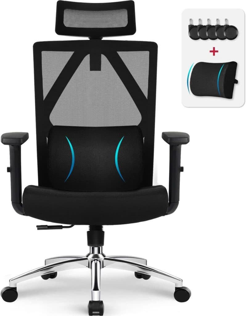 Test : chaise de bureau ergonomique Daccormax 200 kg