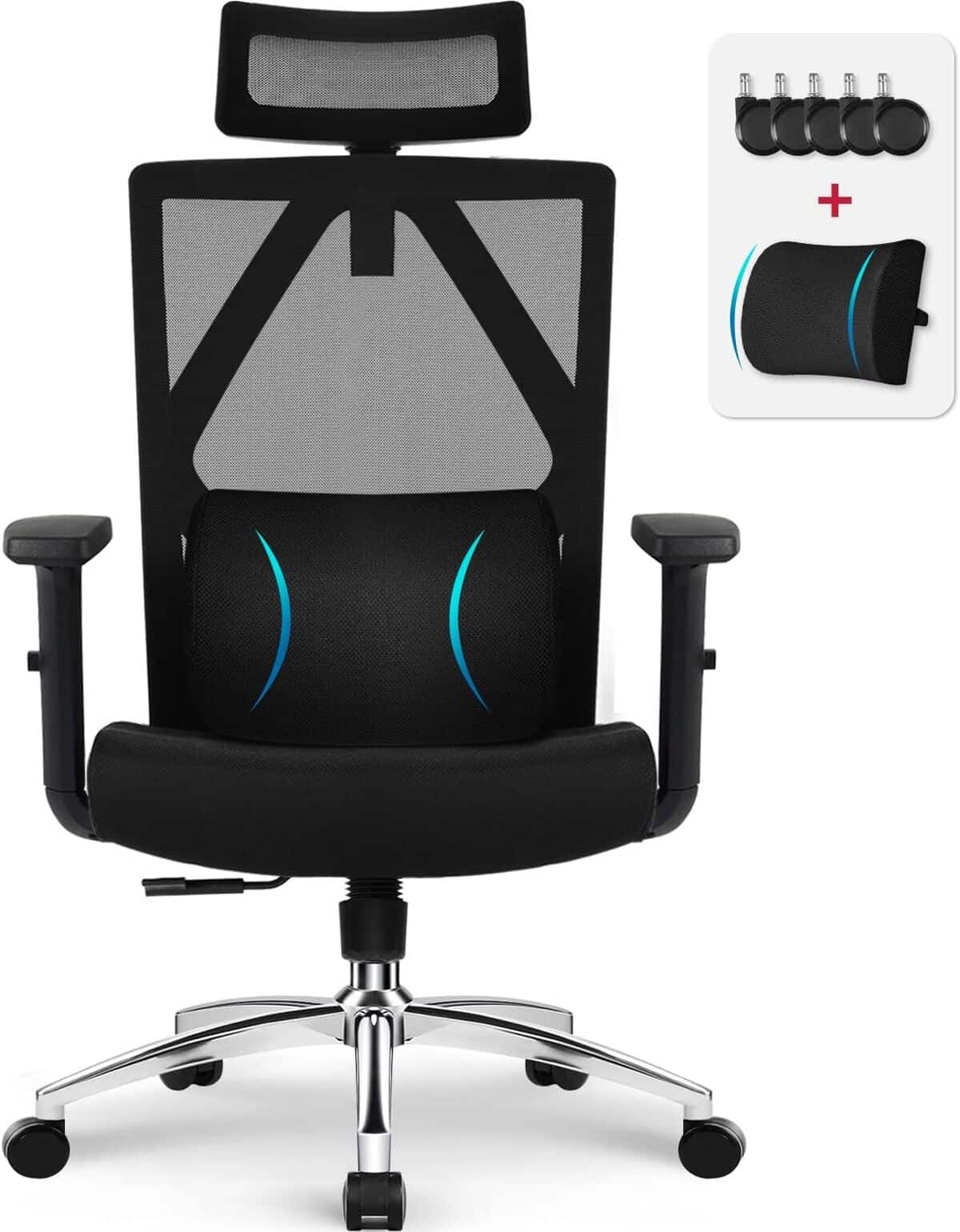 Test : chaise de bureau ergonomique Daccormax 200 kg