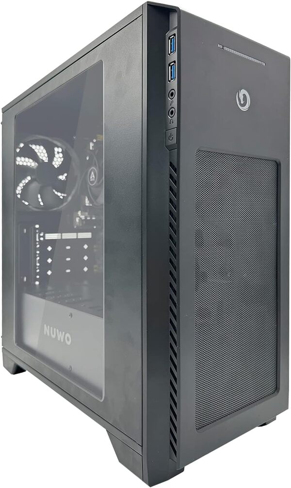 EXTREMEBIT Ordinateur de bureau assemblé, Intel Core i9-11900K, mémoire RAM 64 Go DDR4, SSD 1 To NVMe, Windows 11 Pro + Office 2021