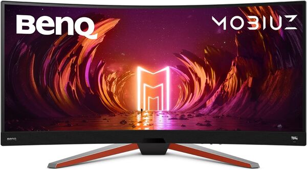 BenQ MOBIUZ EX3410R Écran Curved Gaming (34 Pouces, Ultrawide, 1440P, 144 Hz, 1ms, HDR 400, FreeSync Premium Pro, télécommande)