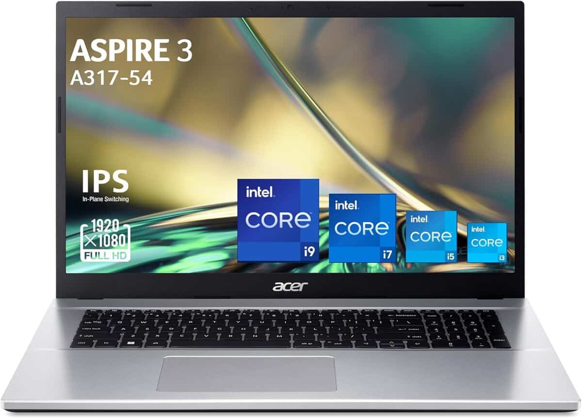Test : acer Aspire 3 A317-54-54DZ, performance et polyvalence en 17, 3