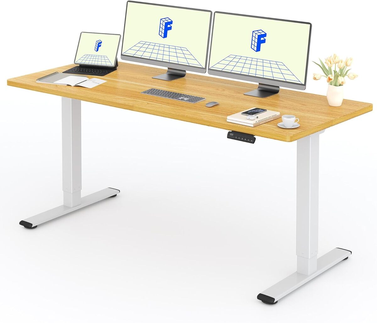 Test : bureau assis-debout FLEXISPOT, 2 moteurs et mémoire
