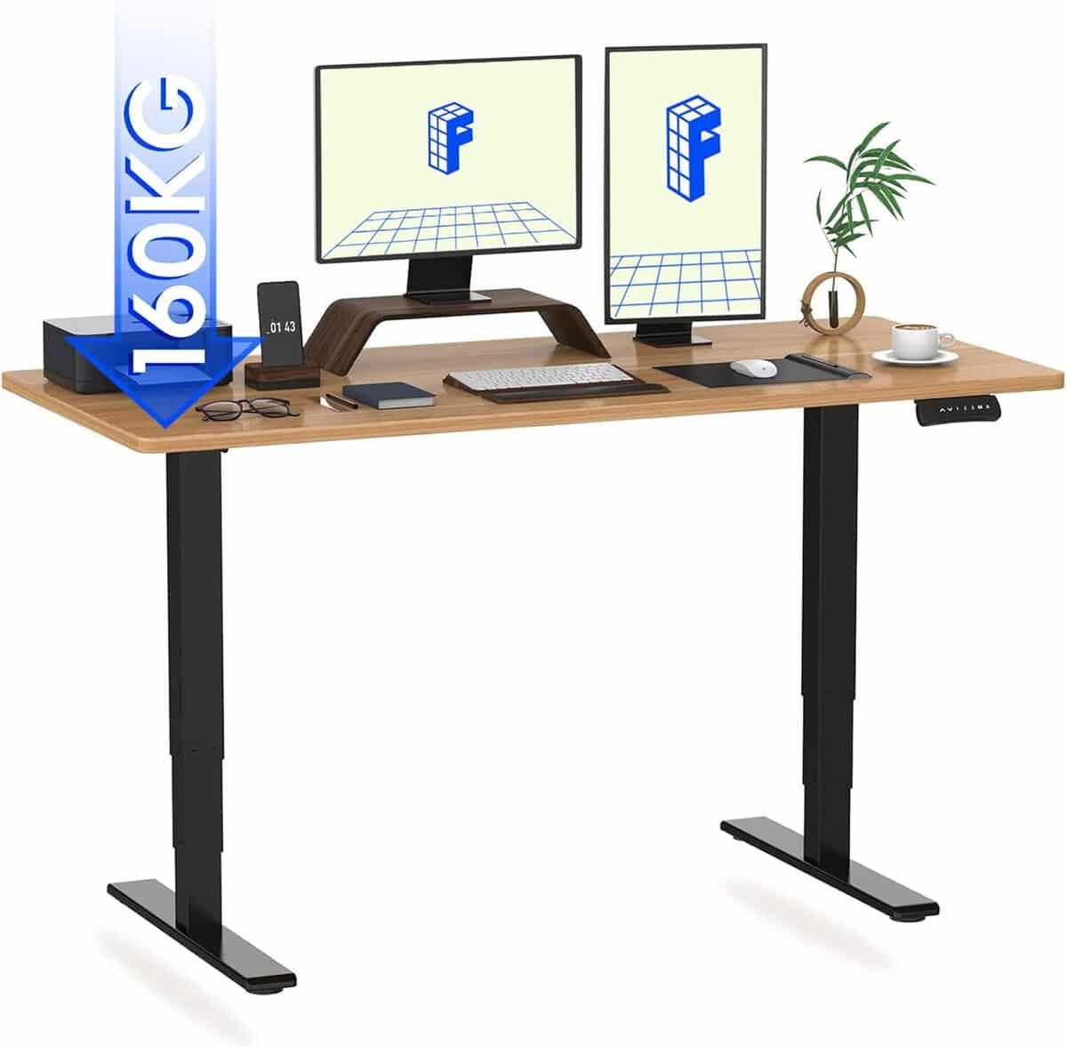Test du FLEXISPOT EC5 Pro : bureau assis-debout performant