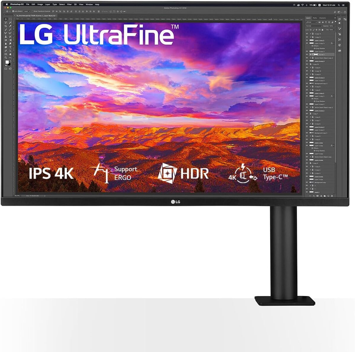Test : écran 4K LG Ergo UltraFine 32UN88AP-W 32