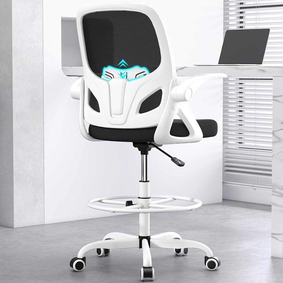 Test : fauteuil de bureau Kensaker ergonomique avec soutien lombaire