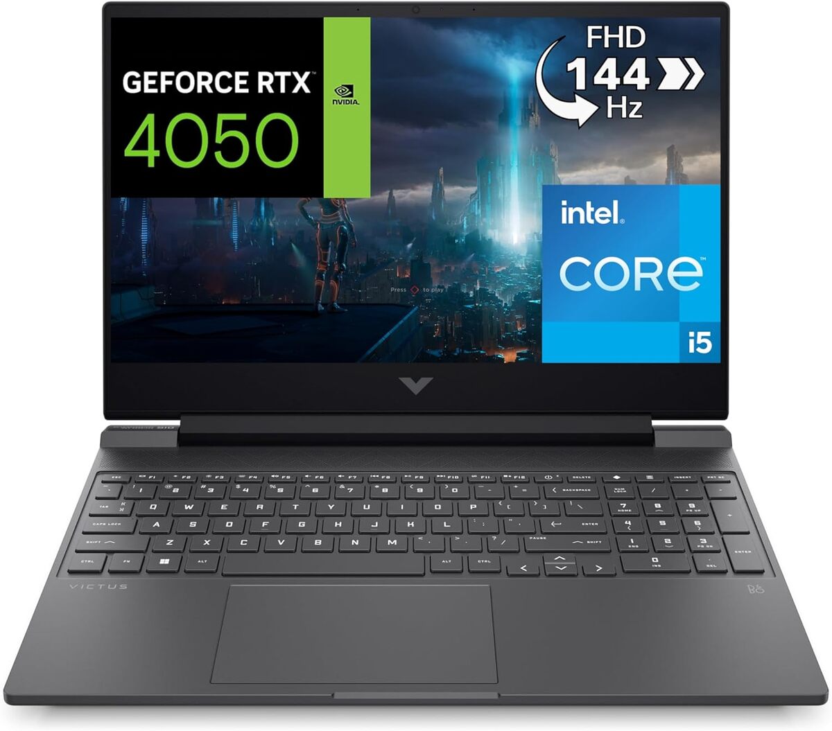 Test : hP Victus 834V5EA, performance et élégance en argent mica