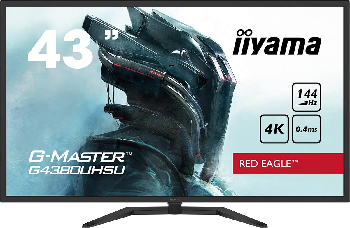 Test : iiyama G-Master G4380UHSU-B1 écran 4K Ultra HD