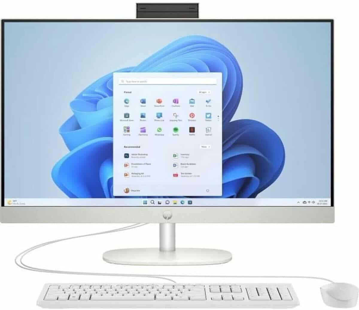 Test : pC HP All-in-One 27-cr0043nf, polyvalence Ryzen 5