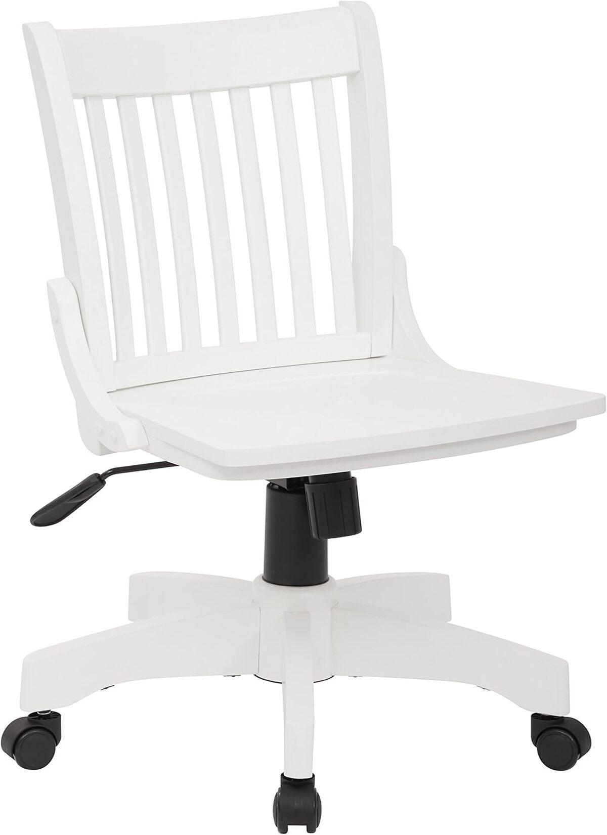 Test : chaise de bureau OSP Designs sans accoudoirs blanche