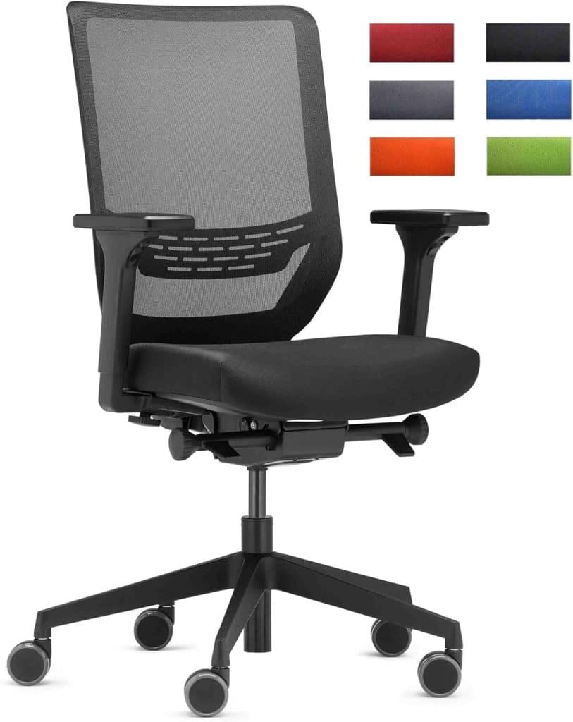 Test de la chaise ergonomique Trendoffice to-sync pro par Dauphin : confort et design modernes