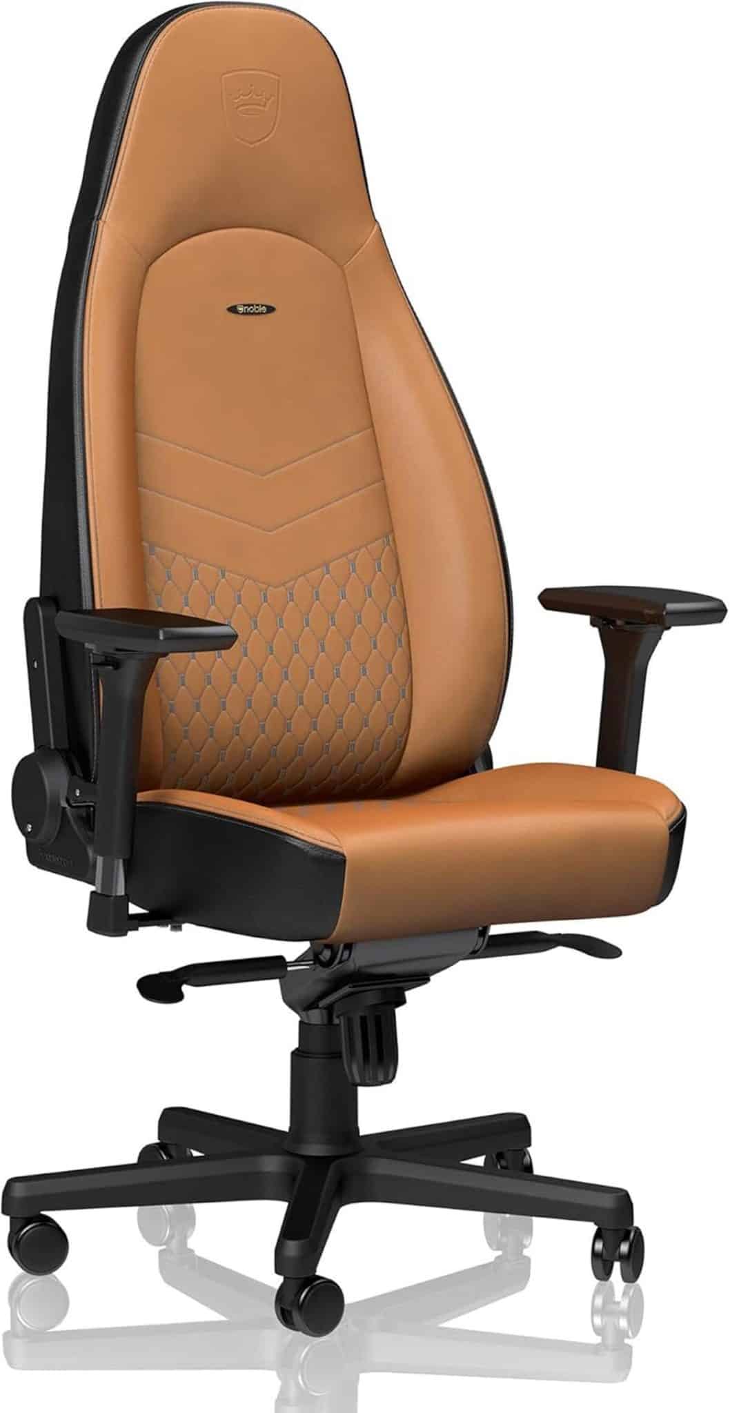 Test de la noblechairs Icon : chaise de gaming en cuir véritable