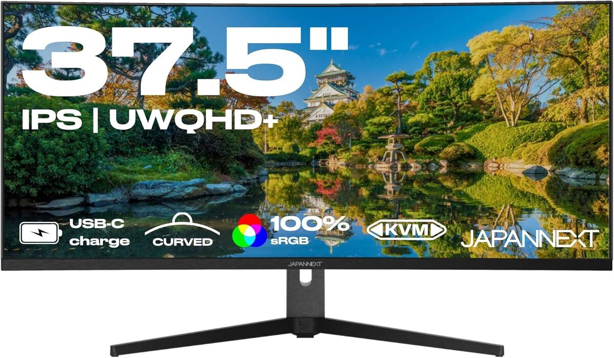 Test de l'écran incurvé JAPANNEXT 37.5" IPS UWQHD+