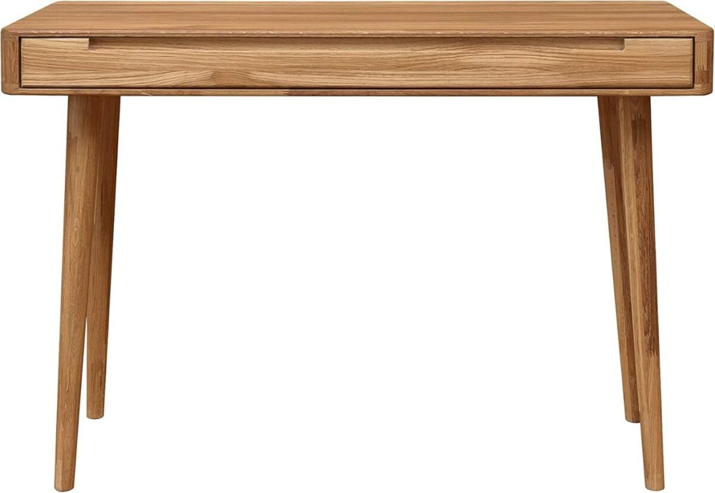 Test du bureau en chêne massif Nordicstory Escandi : polyvalence et style nordique