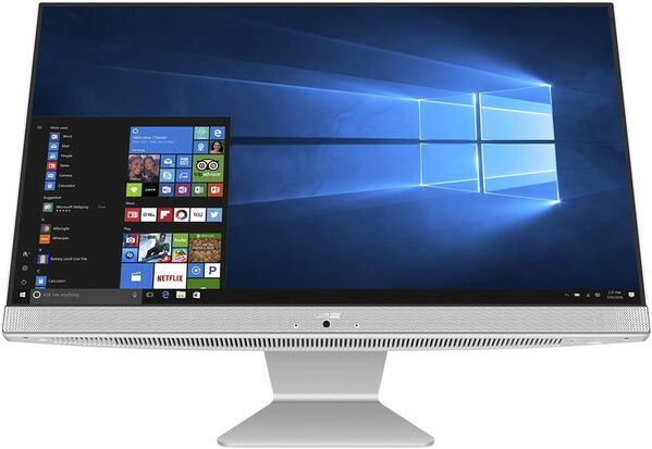 ASUS AiO V241EAK-WA295W Ordinateur de Bureau Tout-en-Un avec écran LCD 23,8