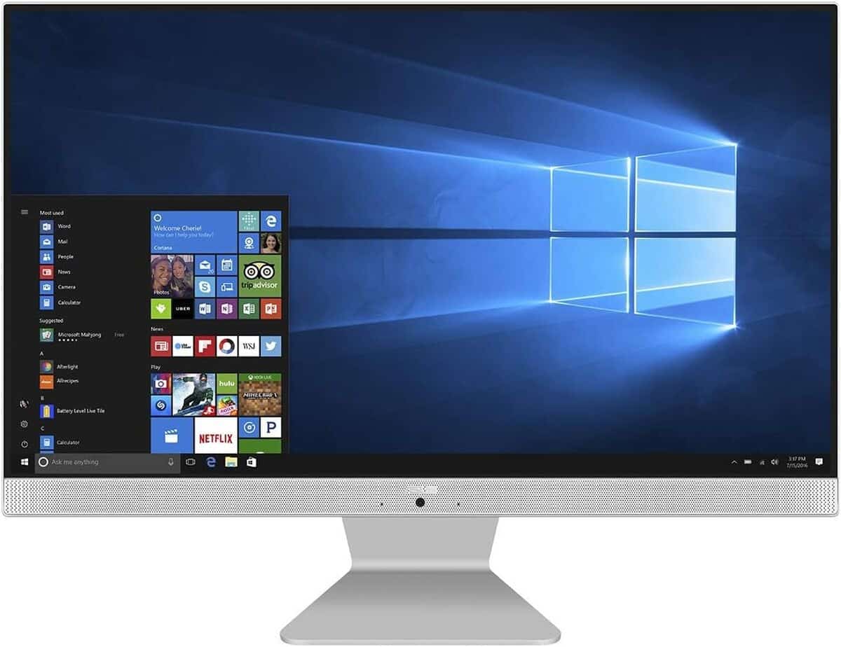 Test ASUS AiO V241EAK : performance et design tout-en-un