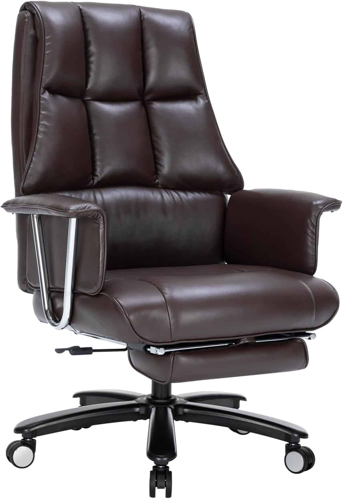 Test : chaise de bureau ergonomique avec repose-pieds pour personnes lourdes