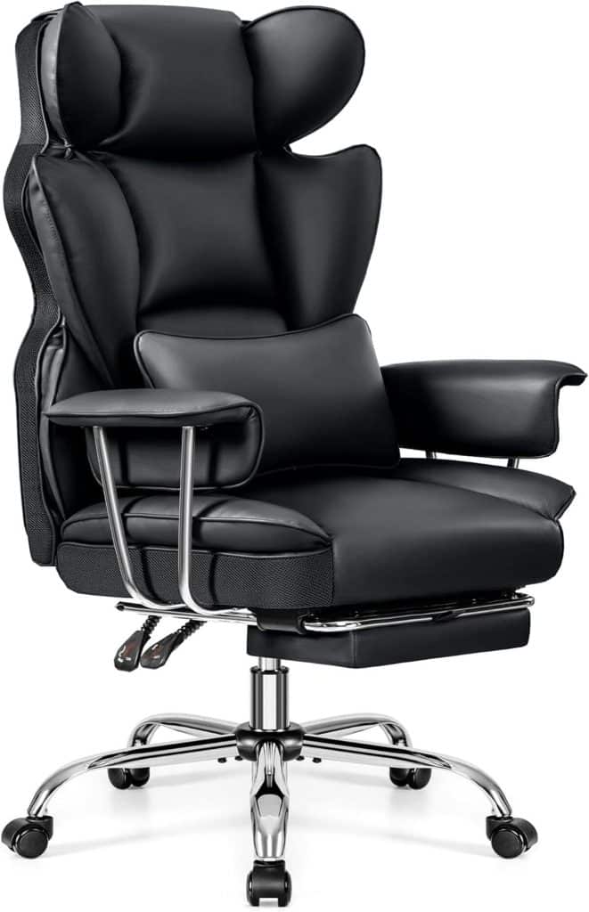 Test : chaise de bureau ergonomique DoChair avec repose-pieds et soutien lombaire