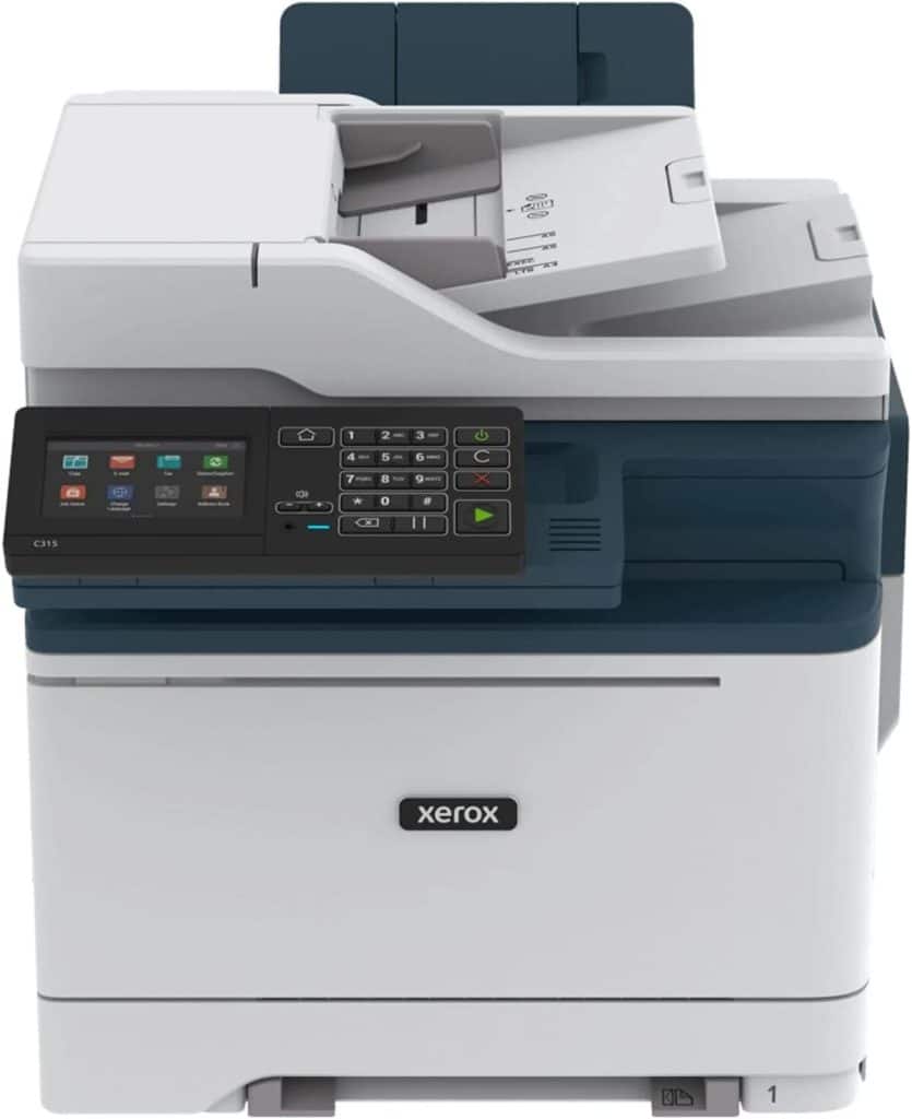 Test de l'imprimante laser Xerox C315dni : multifonction couleur et sans fil