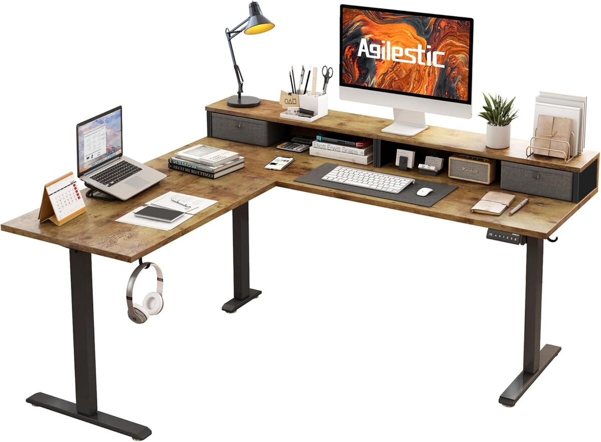 Test du bureau Agilestic ergonomique et ajustable L électrique