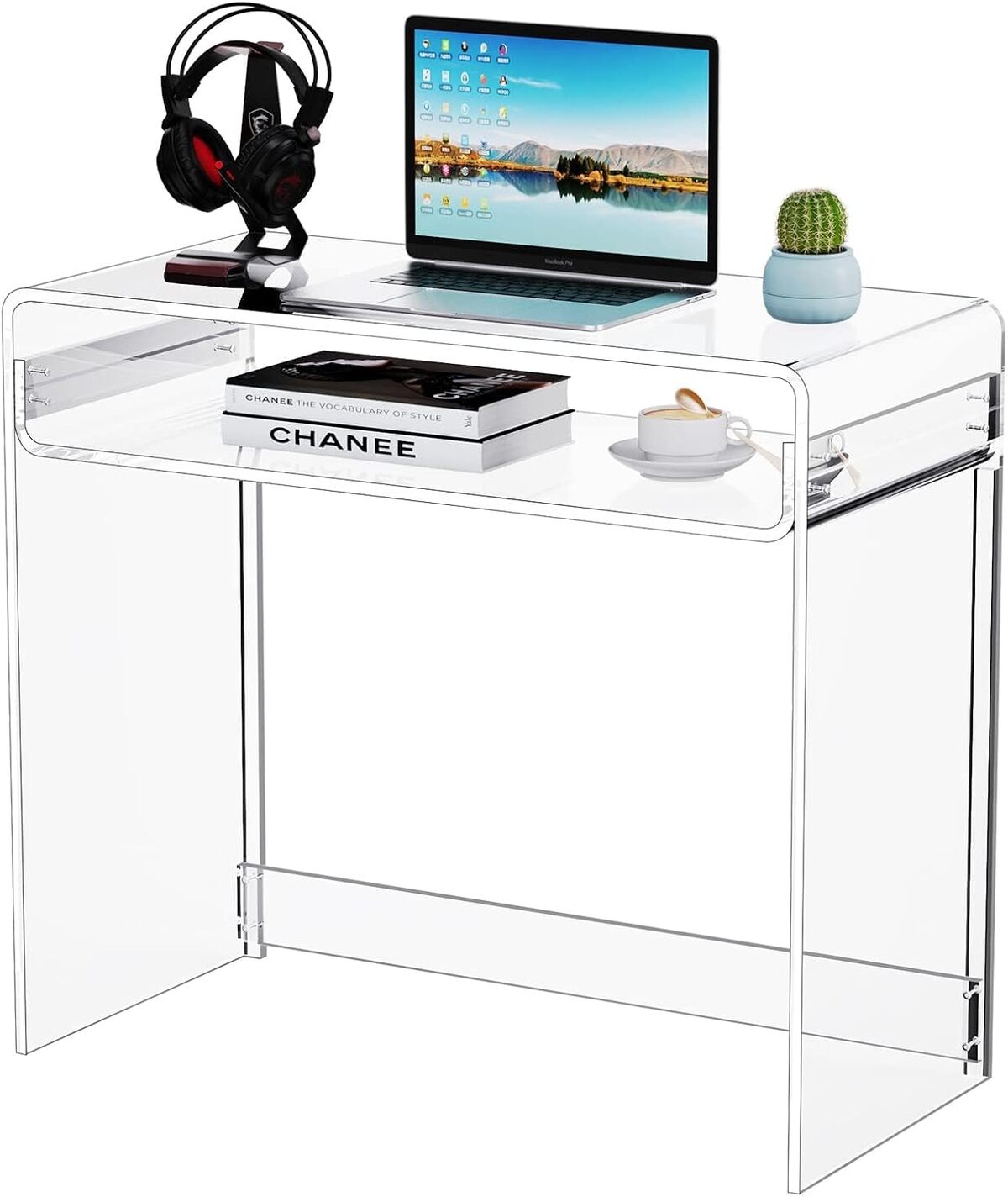 Test du bureau solaround en acrylique : design et transparence