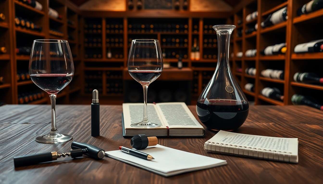 Accessoires indispensables pour le service du vin