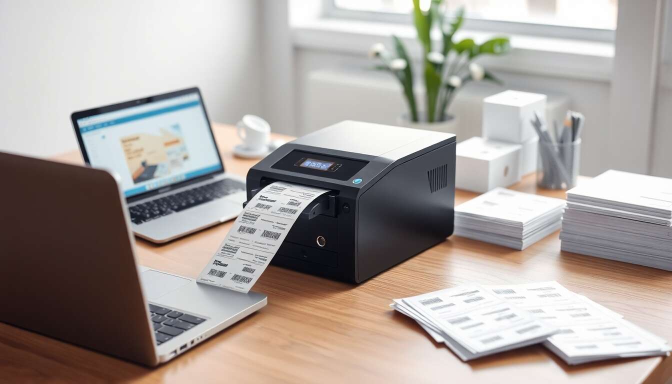 Imprimante thermique Zebra : étiquettes code-barres faciles