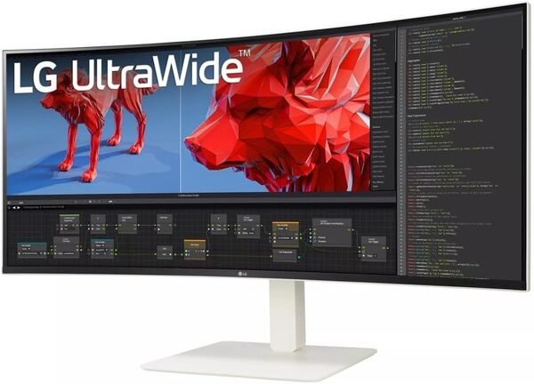 LG UltraWide™ 38WR85QC-W Ecran PC Ultra Large incurvé 38