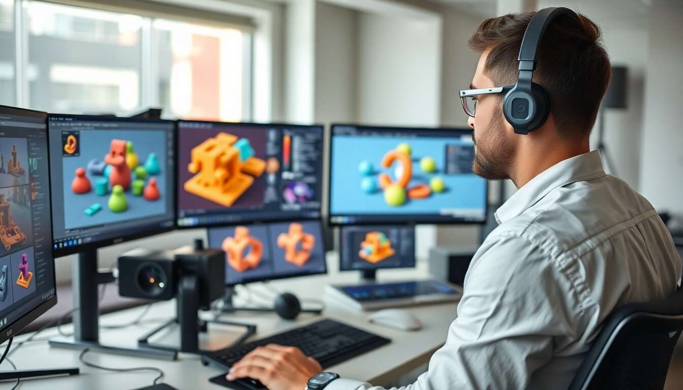 Pr&eacute;sentation du m&eacute;tier d'infographiste 3d