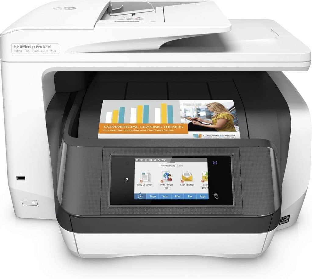 Test de l'imprimante multifonctions HP Officejet PRO 8730