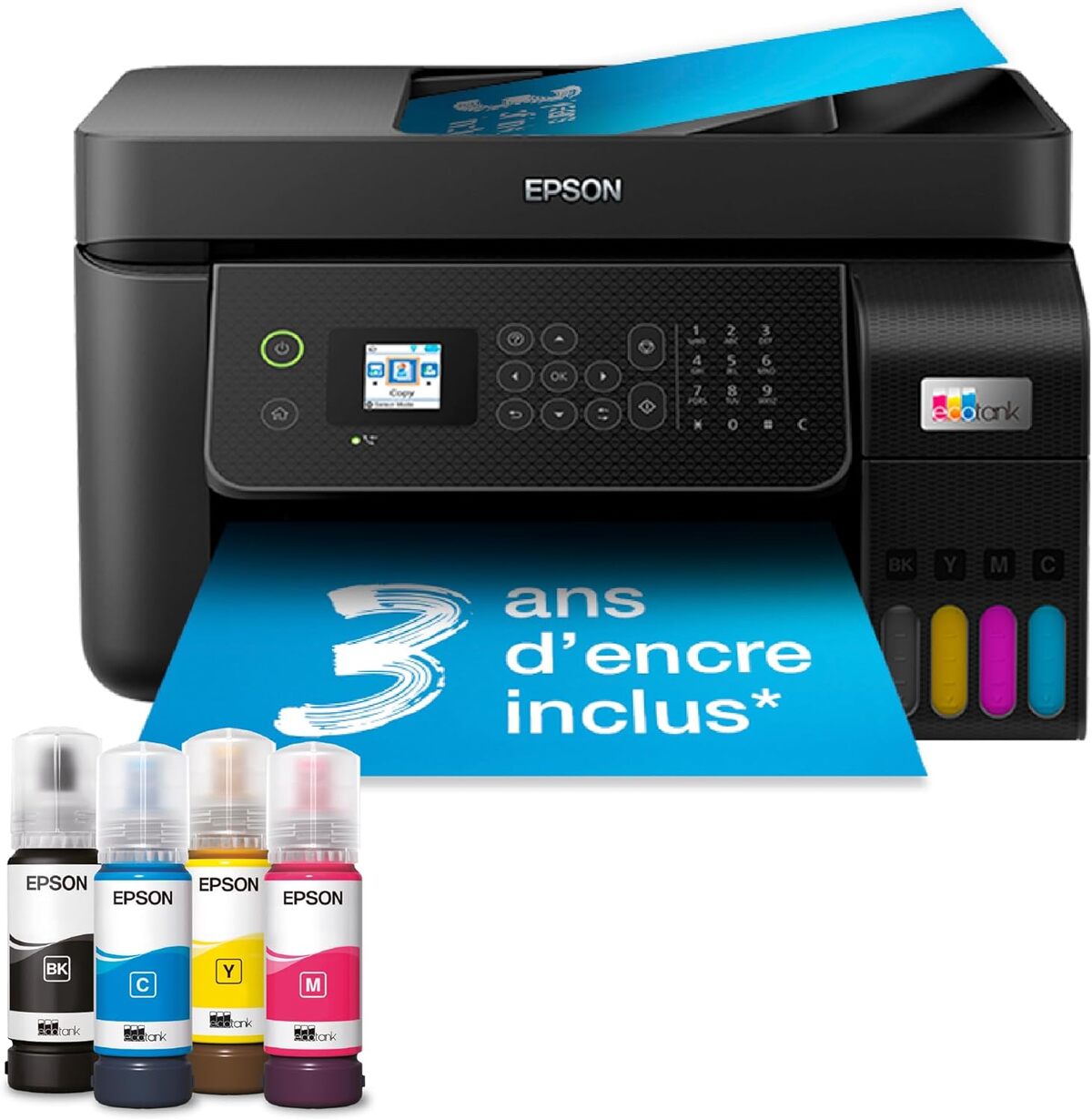 Test de l'imprimante Wi-Fi Epson EcoTank ET-4800 : efficacité et autonomie