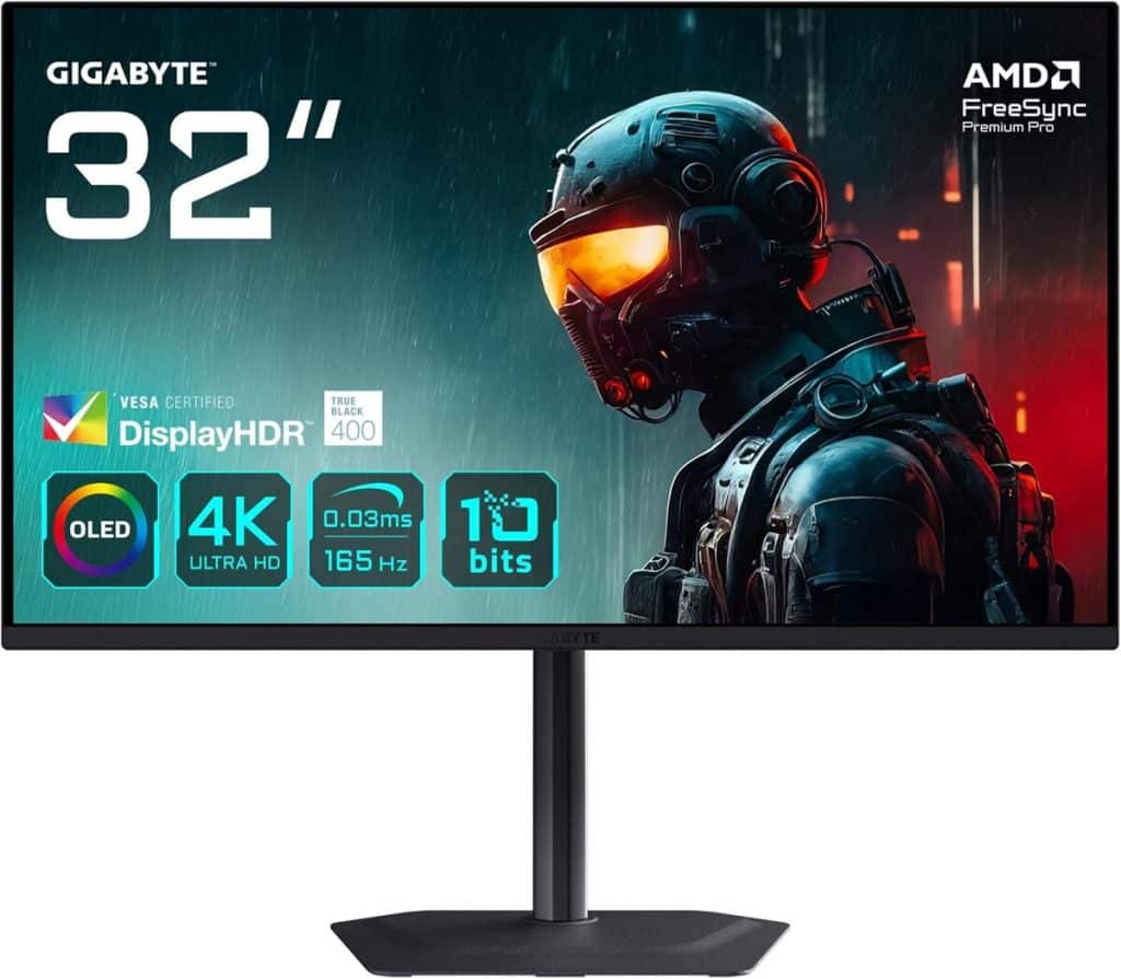 Test du moniteur gaming Gigabyte MO32U 4K UHD 31, 5