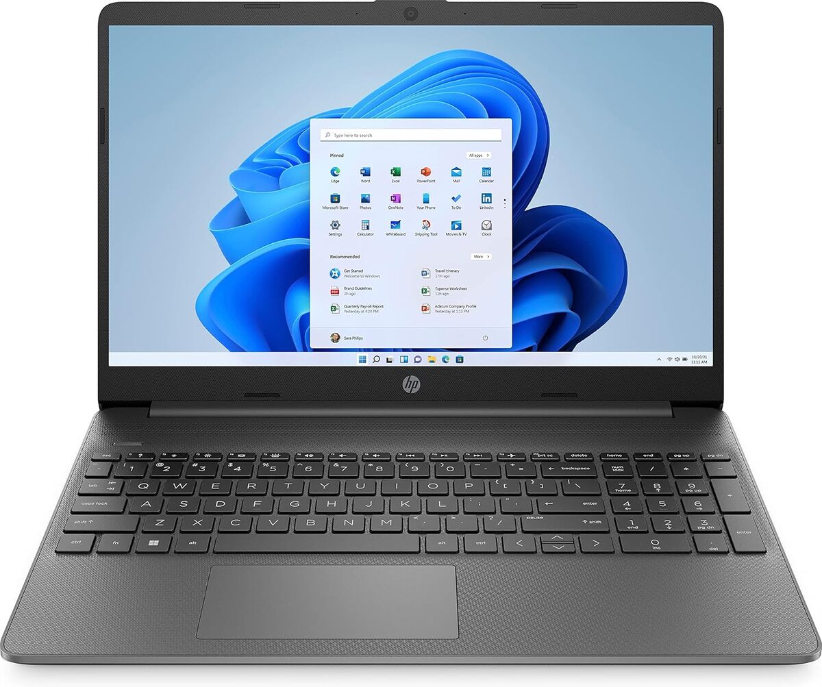 Test du PC portable HP 15s-fq0003sf : puissant et compact