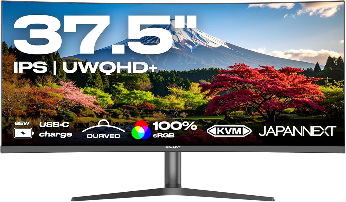 Test : écran PC incurvé JAPANNEXT 37.5" UWQHD+ HDR