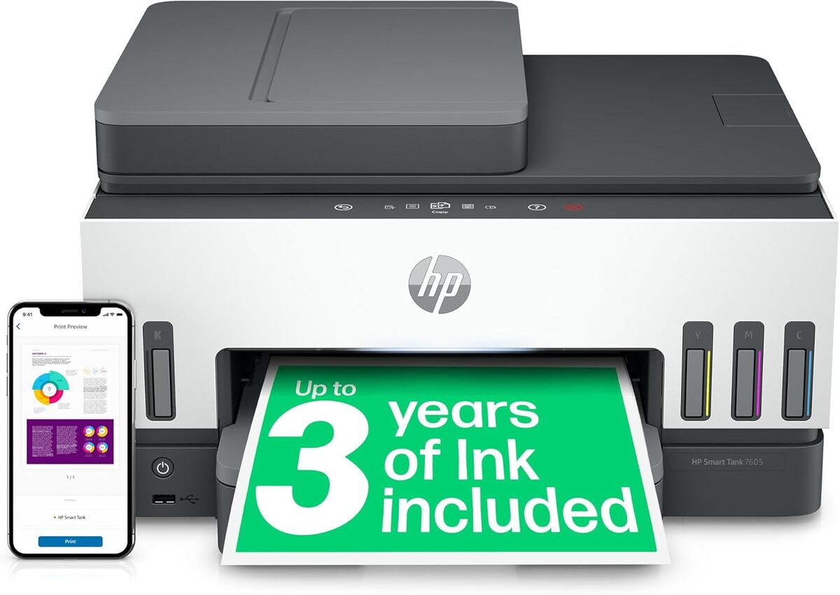Test : imprimante tout-en-un HP Smart Tank 7605, pratique et économique