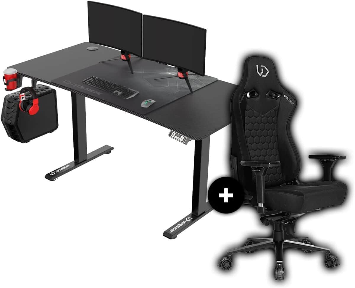 Test Ultradesk Level V2 : le bureau réglable électrique ultime pour gamers et télétravaillers