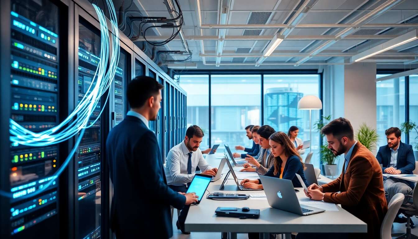 Choisir la fibre optique pour votre entreprise : quels avantages ?