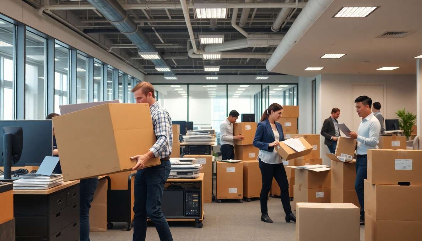 Conseils pour réussir le déménagement d'entreprise